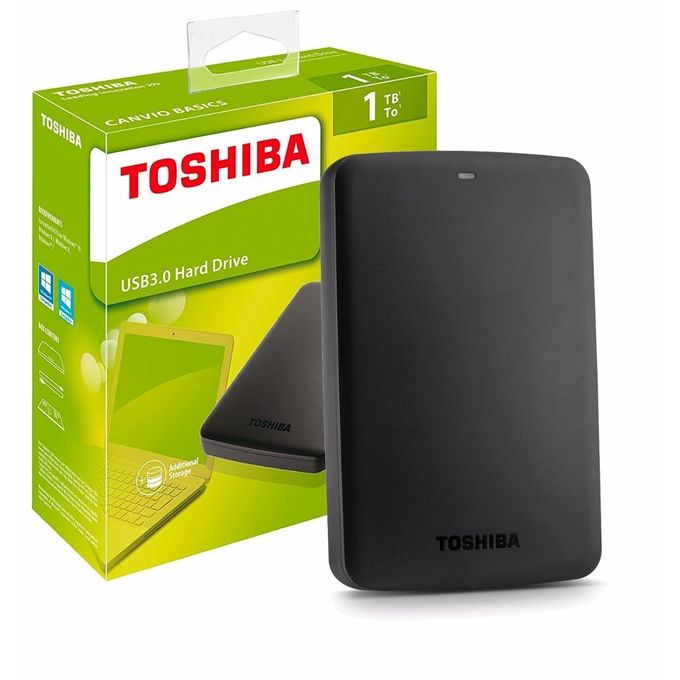 1-6.jpg Toshiba 1000GB Canvio Basics 2.5-Inch USB 3.0 Portable External Hard Drive - Image 1