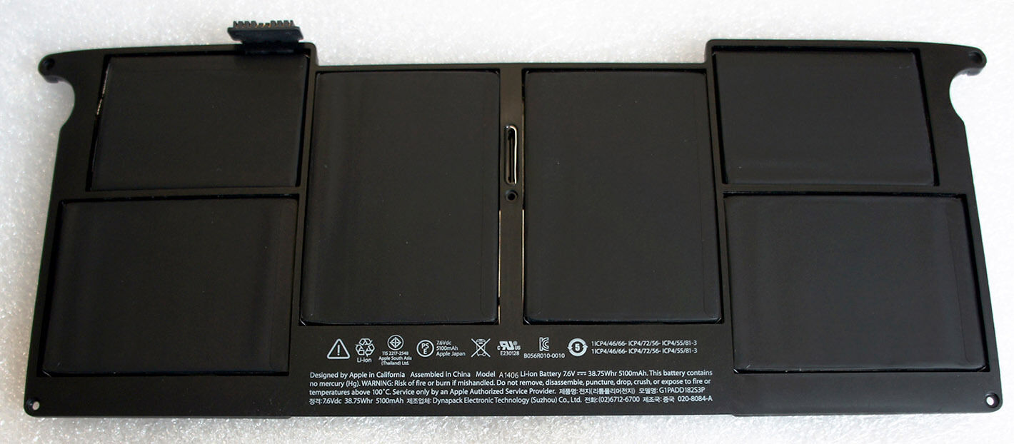 Macbook-A1406-1 A1495 A1406 A1465 A1370 Original Genuine Laptop Battery for MacBook Air - Image 2