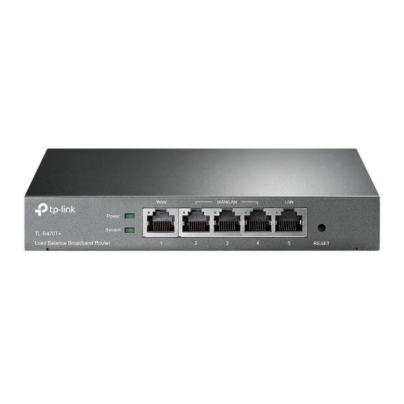 Tp-Link TL-R470T+-2 TP LINK TL-R470T+ 5 PORT Desktop Load Balance Broadband Router - Image 2