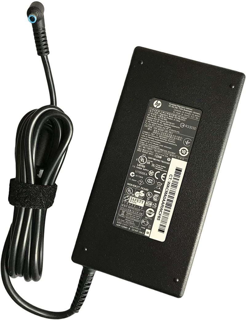 Original Genuine HP 19.5V 6.15A 120W 4.0*3.0mm AC Adapter Charger for HP Envy HP OMEN HP Pavilion Series Notebook PN:710415-001 in Nairobi Kenya - Image 1