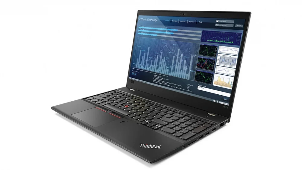 Lenovo ThinkPad P52s 14-1 Lenovo - ThinkPad P52s 15.6" Laptop - Intel Core i7 - 16GB Memory - NVIDIA Quadro P500 - 512GB Solid State Drive - Black - Image 1