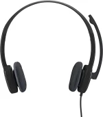 Logitech 3.5 mm Analog Stereo Headset H151 with Boom Microphone - Black - Image 3