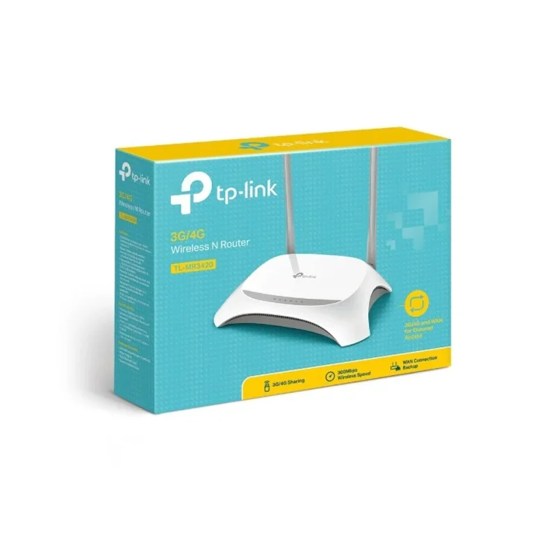 TP-Link TL-MR3420 3G/4G Wireless N Router - Image 1