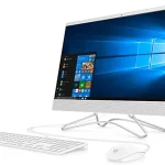 HP 24-dp006ur All-in-One Computer, AMD Ryzen 3 3200U, 8GB RAM, 256GB SSD, Windows 10 (24-F1040, White)