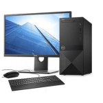 Dell Vostro 3888, Intel Core i3-10100, 4GB RAM, 1TB HDD, Ubuntu Plus Dell E2016HV 19.5"