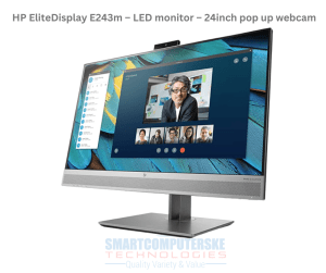 HP EliteDisplay E243m – LED monitor – 24inch -FULL HD- pop up webcam