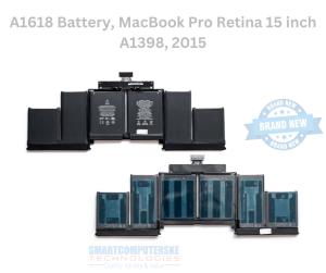 A1618 Battery, MacBook Pro Retina 15 inch A1398, 2015