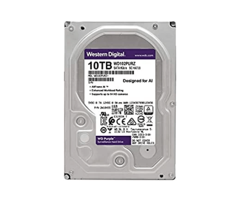 10 TB WD Surveillance Hard Disk - Image 1