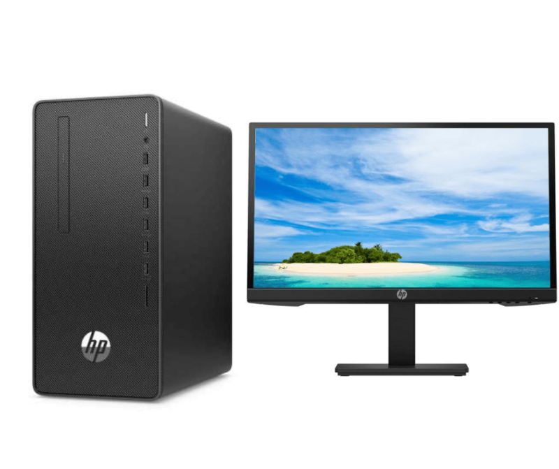 HP 290 G8 MT,i5- 11500 4GB/1TB , DOS 1YR + HP HP P22 G4 MONITOR