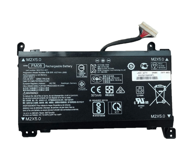 HP FM08 (16-PIN) Omen 17-an014ng HSTNN-LB8B 922753-421 922977-855 Series 16 Laptop Battery