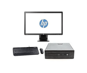 HP Refurbished EliteDesk 800 G1-Core i5 - 8GB RAM, 500GB HDD - 3.2GHz - CPU- Win 10 with Monitor