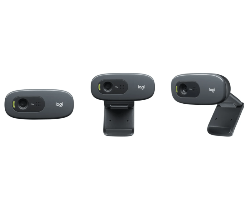 Logitech C270 HD Webcam, 720p