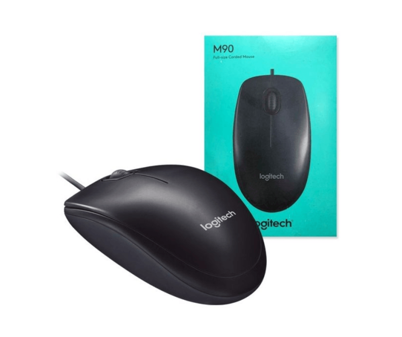 Logitech USB Optical Mouse - M90 - Image 2
