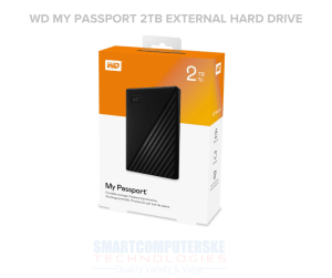 WD My Passport 2TB External Hard Drive
