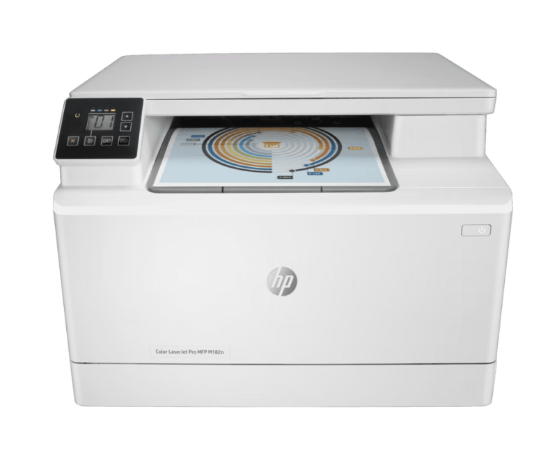 HP Color LaserJet Pro MFP M182n Print Copy Scan PRINTER - Image 2