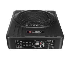 Kuerl K-1003APR Powered Car Underseat Subwoofer With In-Built Amp