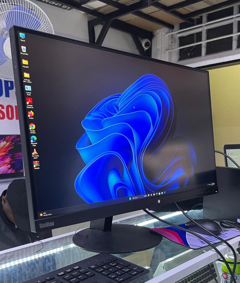 Lenovo ThinkVision P27h-28 27" WQHD WLED LCD Monitor - 16:9 - Raven Black - 27" Class - in-Plane Switching (IPS) Technology - Image 1