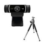 Logitech C922 Webcam with Tripod Stand