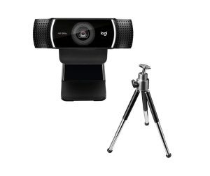 Logitech C922 Webcam with Tripod Stand