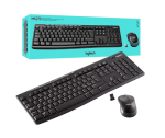 Logitech MK270 Wireless Keyboard And Mouse Combo For Windows, 2.4 GHz Wireless, Compact Mouse, 8 Multimedia And Shortcut Keys, For PC, Laptop - Black - Image 2