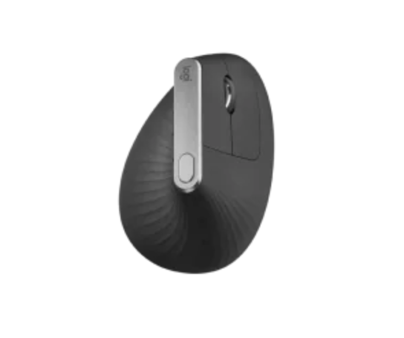 Logitech MX Vertical Advanced Ergonomic Mouse, Wireless via Bluetooth or Included USB Receiver - Image 2