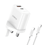 Oraimo PowerGaN 45 45W Fast Charging Charger Kit with Type-C to Type-C Cable