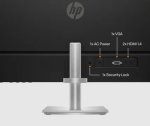 HP M27h FHD Monitor 76D13AA#ABA Bundle With Docztorm Dock, 27" Full HD (1920 x 1080) 75Hz Anti-Glare IPS Display, AMD FreeSync, 2xHDMI, VGA, Adjustable - Image 2