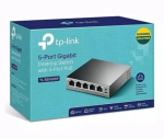 TP-Link TL-SF1005P 5-Port 10/100Mbps Desktop Switch with 4-Port PoE+