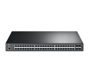 TP-Link TL-SG3452P 48 Port 10/100/1000Mbps Gigabit L2+ Managed Switch with 48-Port PoE+