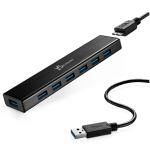 j5create 7-Port Powered USB 3.0 Data Hub with 3.3 ft Extended Cale