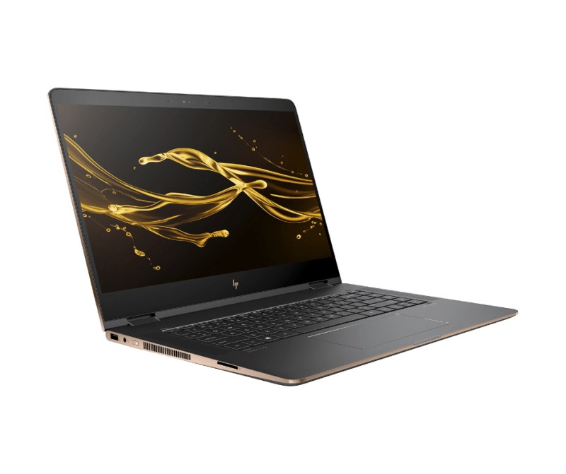 Hp Spectre 15 x360 core i7 8th gen (Gem-cut Gold) 16/512 , 2GB Nvidia graphics