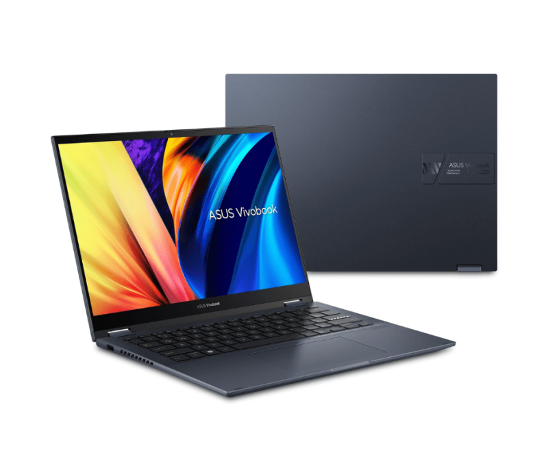 ASUS Vivobook S 14 Flip 14” FHD Touch Display, Intel Core i5- 12500H CPU, 8GB DDR4