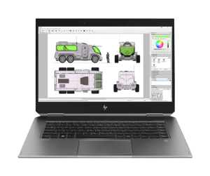 Hp ZBook 15 x360 Touchscreen Core i7 9th gen 4gb nvidia graphics 16/512