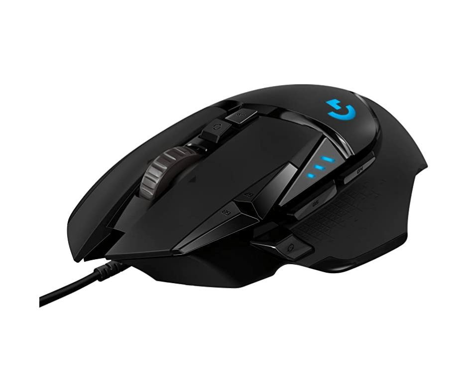 Logitech G502 HERO High Performance Gaming Mouse 3 Logitech G502 HERO High Performance Wired Gaming Mouse - Image 2