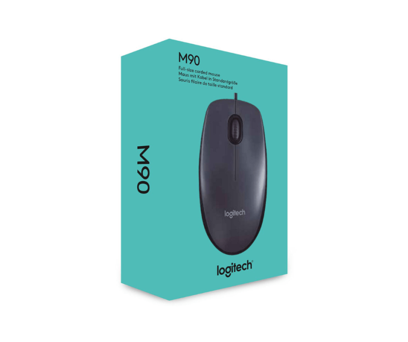 Logitech M90 Wired USB Mouse |