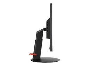 Lenovo - Open Source ThinkVision P24h-10 23.8" WQHD LED LED Monitor - Glossy Black - Image 3