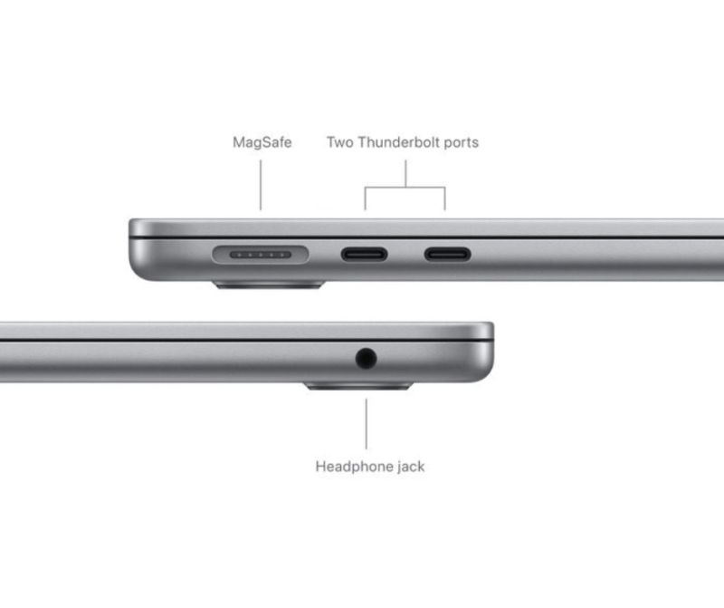Apple MacBook Air 13-inch Laptop with M3 chip, 13.6-inch Liquid Retina Display, 8GB Unified Memory, 256GB SSD Storage, Backlit Keyboard, Touch ID - Image 2