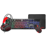JEDEL CP-05 4IN1 MECH KB + MOUSE + HEADSET W/ LED + MOUSEPAD GAMING CO