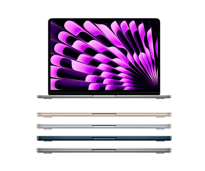 MacBook Air 13.6-inch MXCR3 with Apple M3 Chip 8-Core CPU 10-Core GPU Processor, 16GB RAM 512GB SSD - Image 2