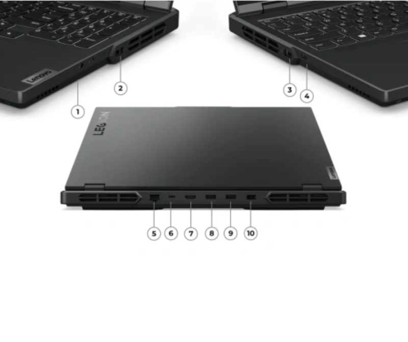 Lenovo Legion 5 16IRX9, Intel Core i7, 16GB DDR5 RAM, 1TB M.2 NVMe SSD, NVIDIA RTX 4060 8GB Graphics, 16″ WQXGA Display