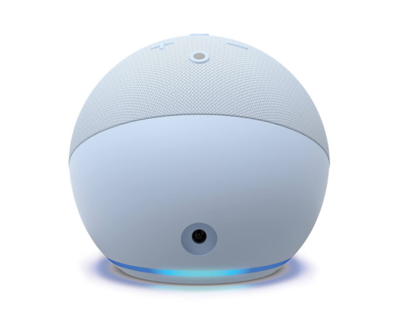 Amazon Echo Dot (5th Gen) with clock  Compact smart speaker with Alexa and enhanced LED display for at-a-glance clock, timers, weather, and more - Image 2