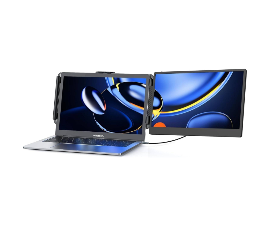 V2COM 2023 Upgraded S1 14” Portable Monitor for Laptop Screen Extender Monitor 2 V2COM 2023 Upgraded S1 14” Portable Monitor for Laptop Screen Extender Monitor 1080P FHD IPS Dual Laptop Monitor