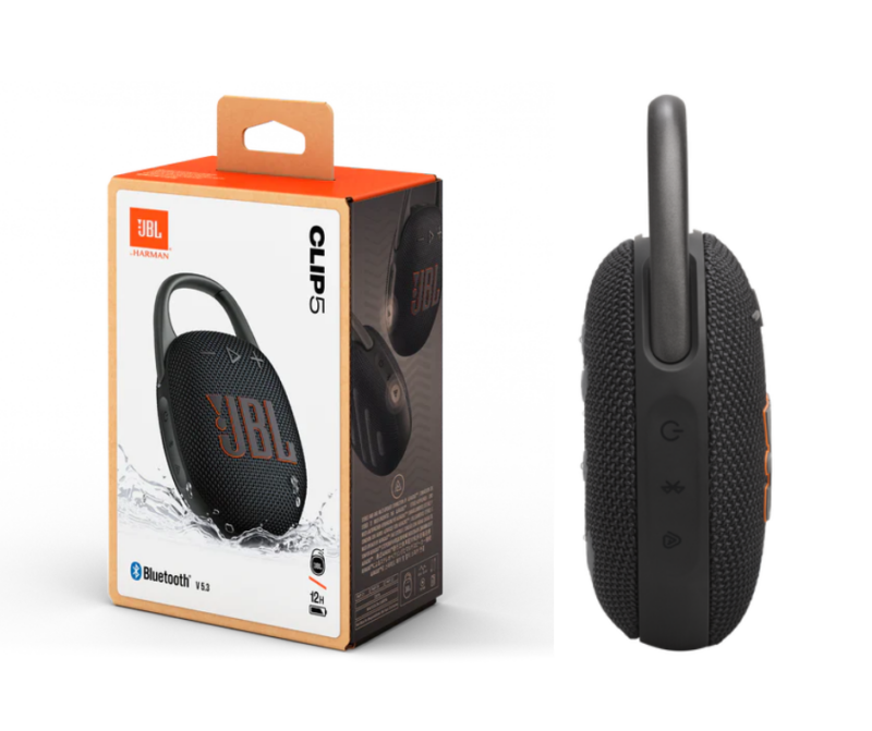 JBL Clip 5 - Ultra-Portable, Waterproof & Dustproof Bluetooth Speaker