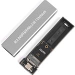 M.2 SATA NVME to USB 3.1 hard drive enclosure