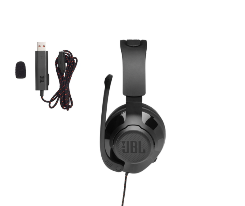 JBL Quantum 300 - Wired Over-Ear Gaming Headphones