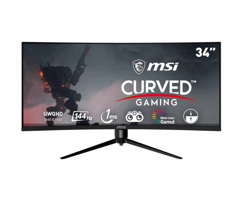 MSI Optix MAG342CQR 34-Inch UWQHD Gaming Curved Monitor