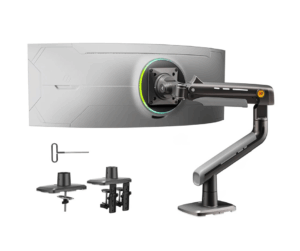 North Bayou A5  Gaming Monitor-Arm for Flat/Ultrawide/Curved Monitors