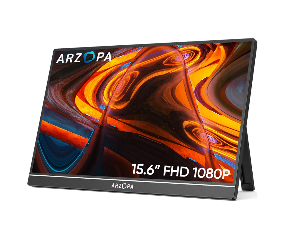 ARZOPA A1 Portable Monitor 15.6 FHD 1080P - Ultra-Slim Portable Laptop Monitor (1) ARZOPA A1 Portable Monitor 15.6" FHD 1080P - Ultra-Slim Portable Laptop Monitor