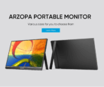 ARZOPA A1 Portable Monitor 15.6" FHD 1080P - Ultra-Slim Portable Laptop Monitor - Image 2
